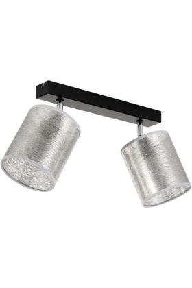 Britop Nevoa 56794204 spot met kapjes van zilver non-woven stof