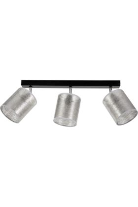 Britop Nevoa 56794304 spot met kapjes van zilver non-woven stof