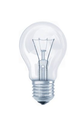 A60 E27 gloeilamp peer 60w helder