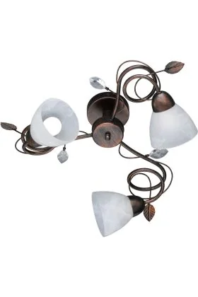 Trio Traditio 600700328 antiek bruine plafondlamp