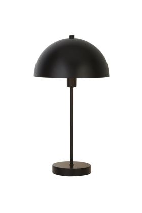 Searchlight Mushroom EU60231BK zwart metalen tafellampje