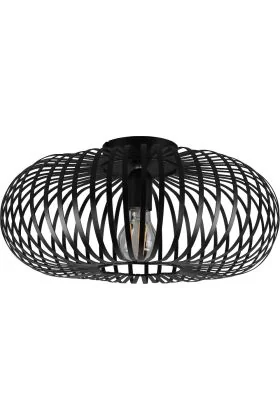 Trio Johann 606900132 mat zwarte plafondlamp