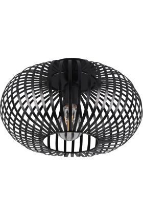 Trio Johann 606903032 mat zwarte plafondlamp