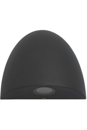 Wandlamp Sentinel zwart 11cm