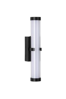 Searchlight Clamp 63124-1GO zwarte spiegellamp