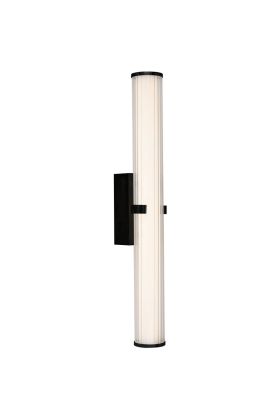 Searchlight Clamp 63126-1BK zwarte spiegellamp