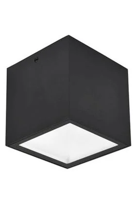 Lutec Gemini 6389102012 zwarte buiten plafondlamp