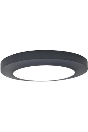 Plafondlamp Kayah zwart 31cm