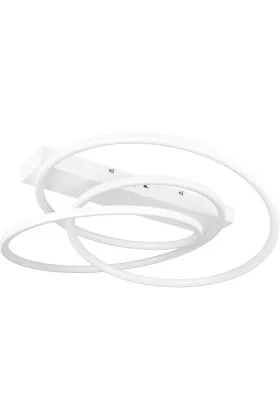 Trio Darvin 649110131 witte plafondlamp met bogen
