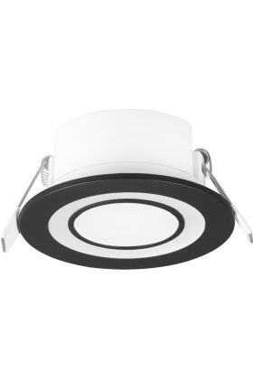 Trio Core 652510132 mat zwarte inbouwspot