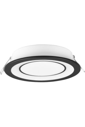 Inbouwspot Core zwart ZM130mm D148mm