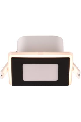 Inbouwspot Nimbus zwart 80mm
