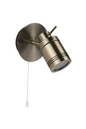 Searchlight Samson 6601AB antiek bronzen badkamer spot