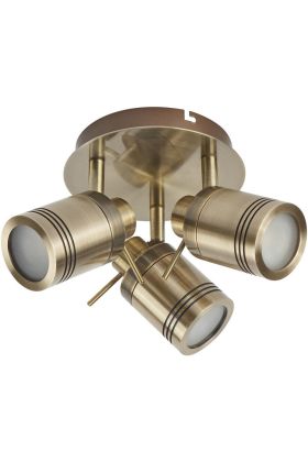 Searchlight Samson 6601AB antiek bronzen badkamerspot