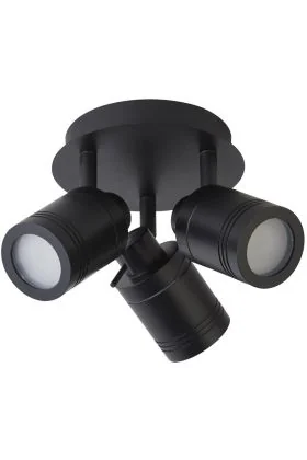 Searchlight Samson 6603BK mat zwarte badkamerspot