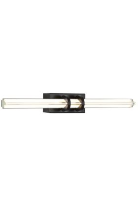 Searchlight Parma 66412BK zwarte spiegellamp