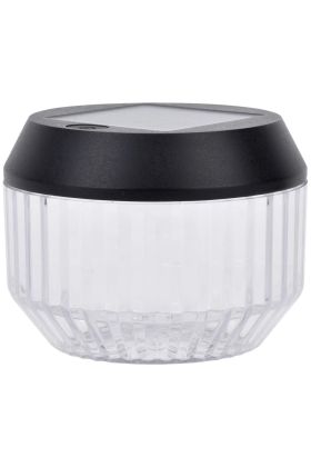 Solarlamp Diva 2st zwart 8cm