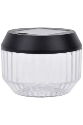 Solarlamp Diva 2st zwart 8cm