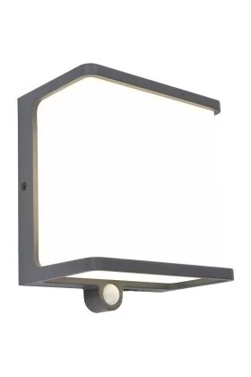 Lutec Doblo 6943701125 buitenlamp met zonnepaneel en bewegingsmelder