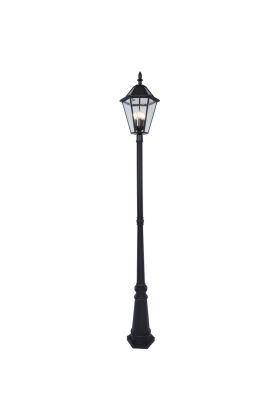 Lutec London 6951301189 lantaarnpaal op zonne-energie