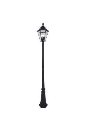 Lutec London 6951301189 lantaarnpaal op zonne-energie