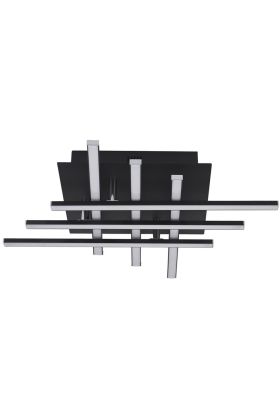 Plafonniere Matrix zwart 46cm