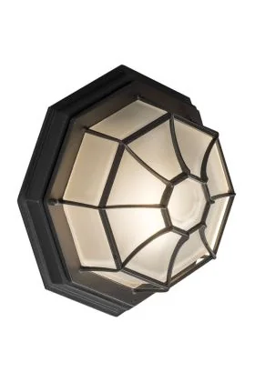 Konstsmide Octagon 7091-750 plafondlamp zwart