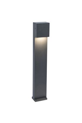 Sokkellamp Gemini antraciet 65cm