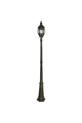 Searchlight Bel Aire 7174 zwarte lantaarnpaal