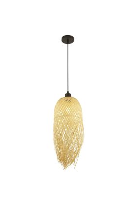 Searchlight Bali 7188CW bamboe hanglamp