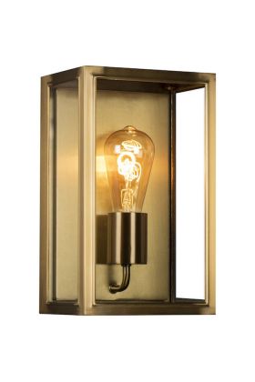 Konstsmide Carpi 7347-800 messing kleurige buiten wandlamp