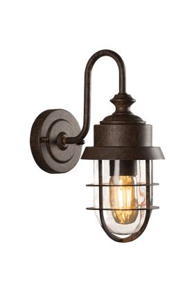 Konstsmide Cerignola 7351-970 roestbruine buitenlamp