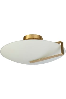 Searchlight Sundial 73990-3GO mat glazen plafonniere