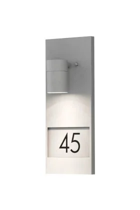 Konstsmide Modena 7655-300 huisnummer lamp grijs