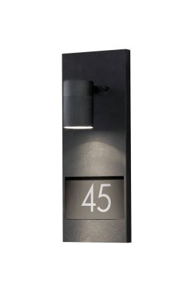 Konstsmide Modena 7655-750 huisnummer lamp zwart