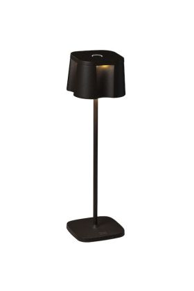 Konstsmide Nice 7818-750 mat zwarte terraslamp