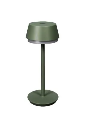 Konstsmide Lyon 7830-630 mintgroene tafellamp op batterijen