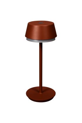 Batterijlamp Lyon terracotta 30cm