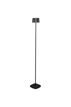 Konstsmide Nice 7831-750 mat zwarte terraslamp op batterijen