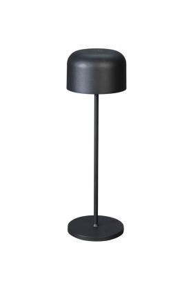 Konstsmide Lille 7834-750 mat zwarte batterijlamp