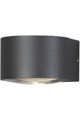 Wandlamp Gela antraciet 7cm