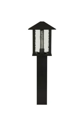 Searchlight Venice 7925-740 zwarte paallamp met waterglas