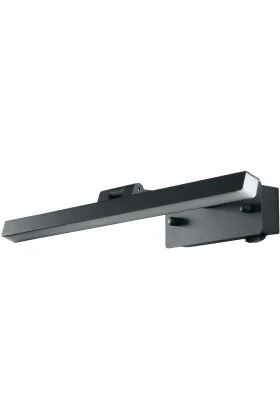 Schilderijlamp Corfu zwart 40cm