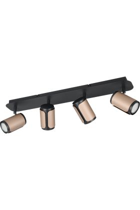 Trio Gillan 814500465 zwart met koffiekleurige spot