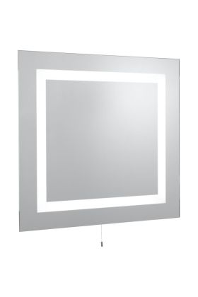 Badkamerspiegel 70x65cm 245lumen LED