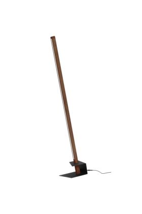 Vloerlamp Forestier walnoot 144cm