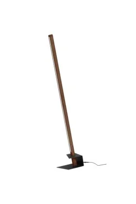 Vloerlamp Forestier walnoot 144cm