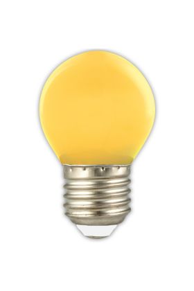 P45 E27 LED kogel 1w (15w) geel