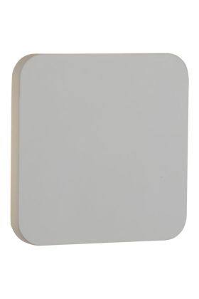 Wandlamp Gips overschilderbaar 15cm