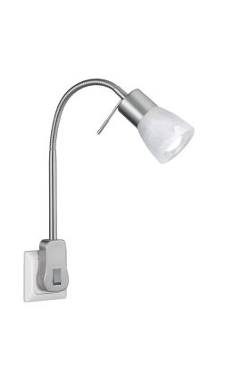 Trio Levisto 891010107 stekkerlamp staal
